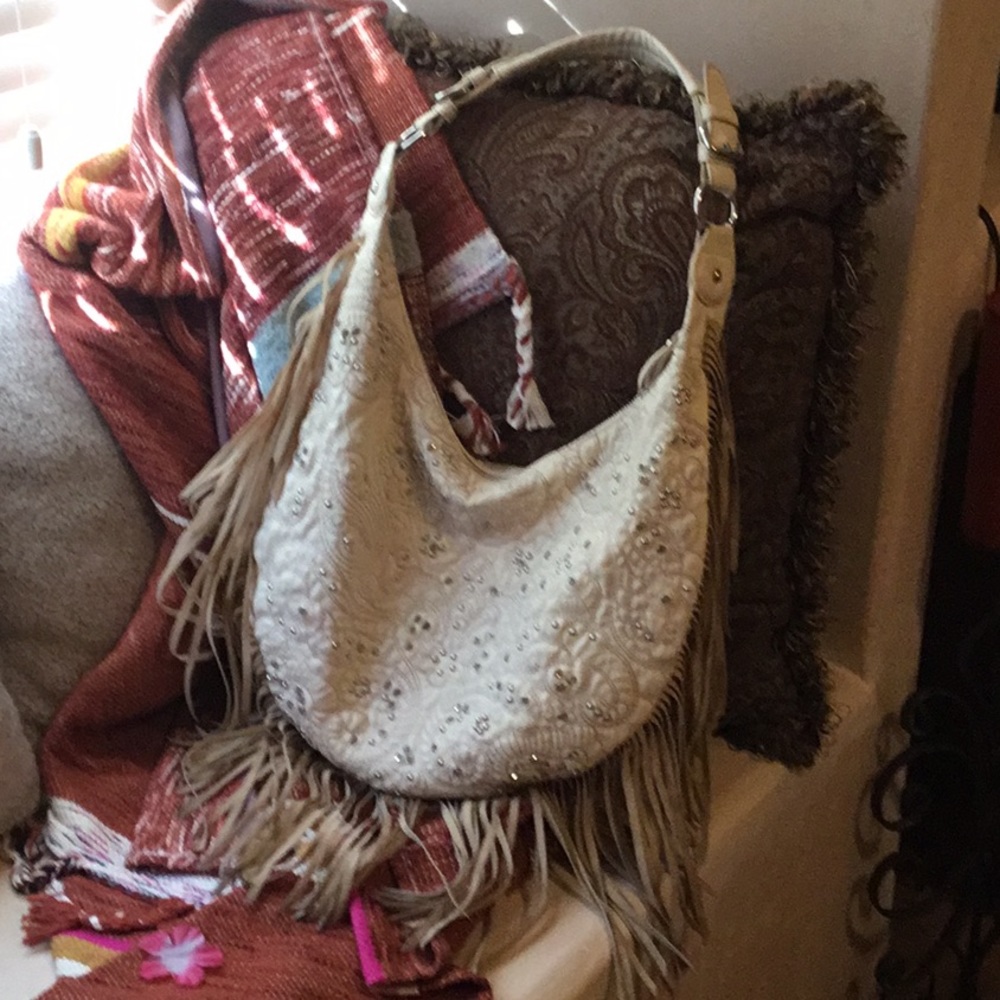 Luxcessories fringe purse